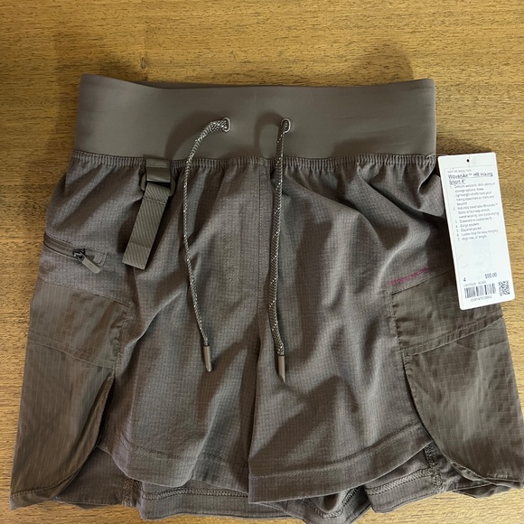 Lululemon WovenAir High-Rise Hiking Short 4" - Nomad SIZE 4 - Picture 2 of 8